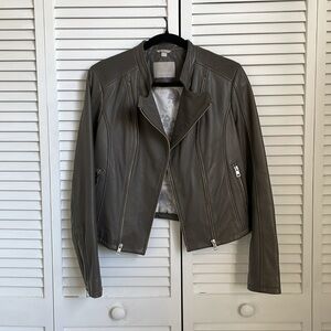 So is & Kyo Leather Jacket